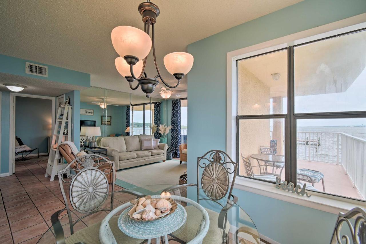 Waterfront Gulf Shores Condo With Patio, Pier And Pool Extérieur photo