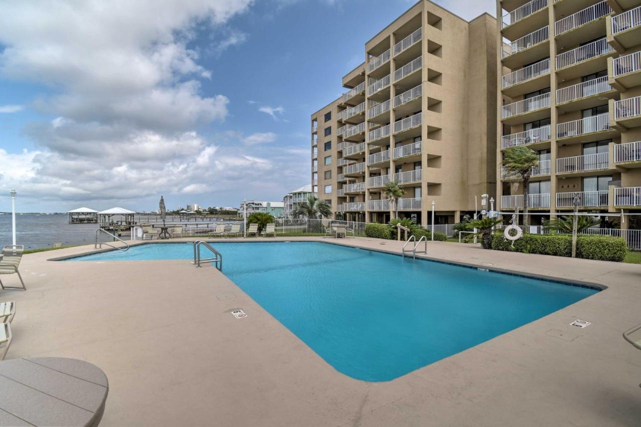 Waterfront Gulf Shores Condo With Patio, Pier And Pool Extérieur photo