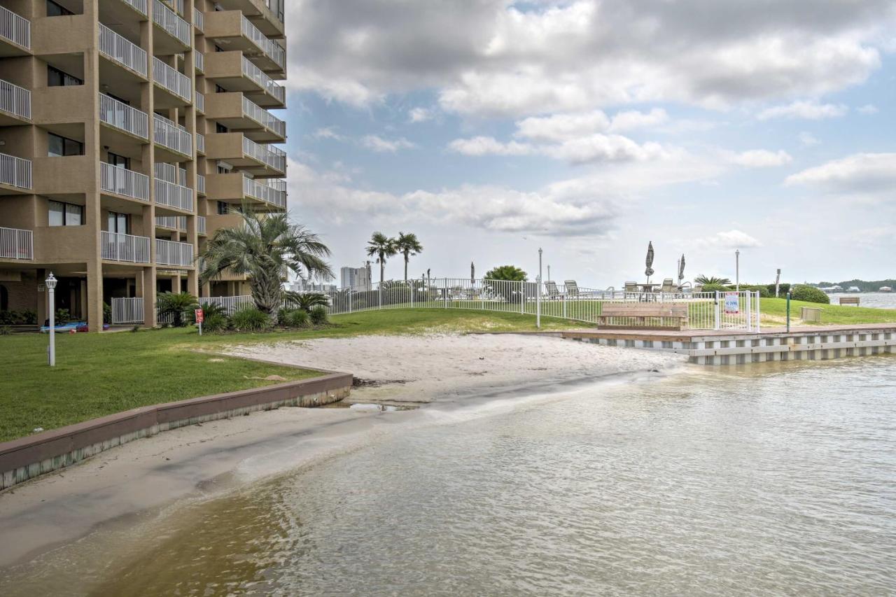 Waterfront Gulf Shores Condo With Patio, Pier And Pool Extérieur photo
